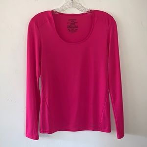 Patagonia Capilene Silkweight Hot Pink Top